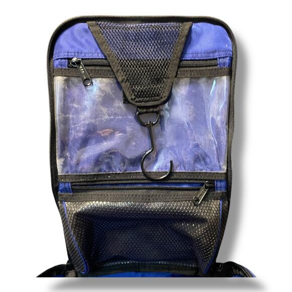 LL Bean Personal Organizer Toiletry Bag Hanging Expand Travel Makeup Dopp 245362 - Picture 11 of 14
